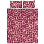 Cute Easter Eggs Pattern Print Quilt Bed Set