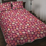 Cute Easter Eggs Pattern Print Quilt Bed Set
