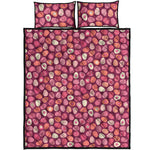 Cute Easter Eggs Pattern Print Quilt Bed Set
