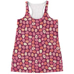Cute Easter Eggs Pattern Print Women's Racerback Tank Top