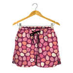 Cute Easter Eggs Pattern Print Women's Shorts