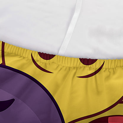 Cute Emoji Pattern Print Sofa Cover