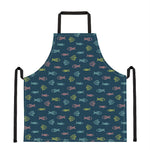 Cute Fish Pattern Print Apron