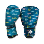 Cute Fish Pattern Print Boxing Gloves