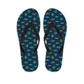 Cute Fish Pattern Print Flip Flops