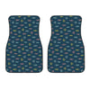 Cute Fish Pattern Print Front Car Floor Mats