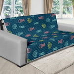 Cute Fish Pattern Print Futon Protector