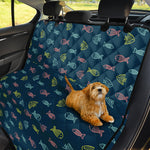 Cute Fish Pattern Print Pet Car Back Seat Cover