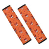 Cute Fox Pattern Print Car Seat Belt Covers