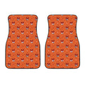 Cute Fox Pattern Print Front Car Floor Mats