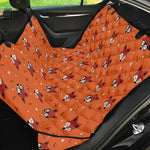 Cute Fox Pattern Print Pet Car Back Seat Cover