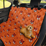 Cute Fox Pattern Print Pet Car Back Seat Cover