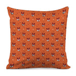 Cute Fox Pattern Print Pillow Cover