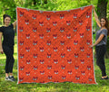 Cute Fox Pattern Print Quilt
