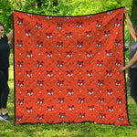 Cute Fox Pattern Print Quilt