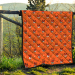 Cute Fox Pattern Print Quilt