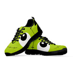 Cute Frankenstein Face Print Black Sneakers