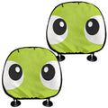 Cute Frankenstein Face Print Car Headrest Covers