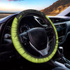 Cute Frankenstein Face Print Car Steering Wheel Cover