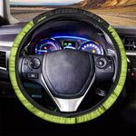 Cute Frankenstein Face Print Car Steering Wheel Cover