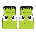 Cute Frankenstein Face Print Front Car Floor Mats