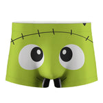 Cute Frankenstein Face Print Men's Boxer Briefs