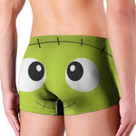 Cute Frankenstein Face Print Men's Boxer Briefs