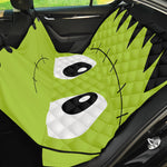Cute Frankenstein Face Print Pet Car Back Seat Cover