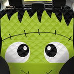 Cute Frankenstein Face Print Pet Car Back Seat Cover
