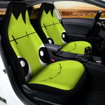 Cute Frankenstein Face Print Universal Fit Car Seat Covers