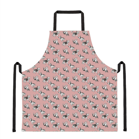 Cute French Bulldog Puppy Pattern Print Apron