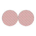 Cute French Bulldog Puppy Pattern Print Car Coasters