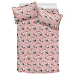 Cute French Bulldog Puppy Pattern Print Duvet Cover Bedding Set