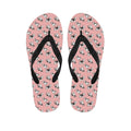 Cute French Bulldog Puppy Pattern Print Flip Flops
