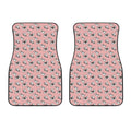 Cute French Bulldog Puppy Pattern Print Front Car Floor Mats