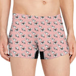 Cute French Bulldog Puppy Pattern Print Men's Boxer Briefs