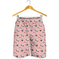 Cute French Bulldog Puppy Pattern Print Men's Shorts