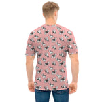Cute French Bulldog Puppy Pattern Print Men's T-Shirt