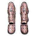 Cute French Bulldog Puppy Pattern Print Muay Thai Shin Guards
