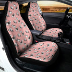 Cute French Bulldog Puppy Pattern Print Universal Fit Car Seat Covers