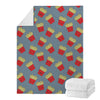 Cute French Fries Pattern Print Blanket