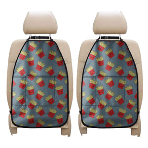 Cute French Fries Pattern Print Car Seat Organizers