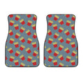Cute French Fries Pattern Print Front Car Floor Mats