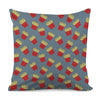 Cute French Fries Pattern Print Pillow Cover