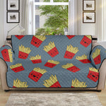 Cute French Fries Pattern Print Sofa Protector