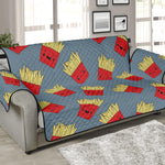 Cute French Fries Pattern Print Sofa Protector