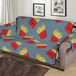 Cute French Fries Pattern Print Sofa Protector