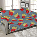 Cute French Fries Pattern Print Sofa Protector