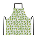 Cute Frog Pattern Print Apron