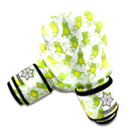 Cute Frog Pattern Print Boxing Gloves